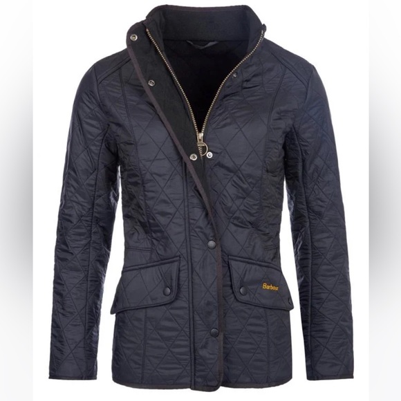 Barbour Cavalry Polarquilt Quilted Jacket in RED - Picture 2 of 9